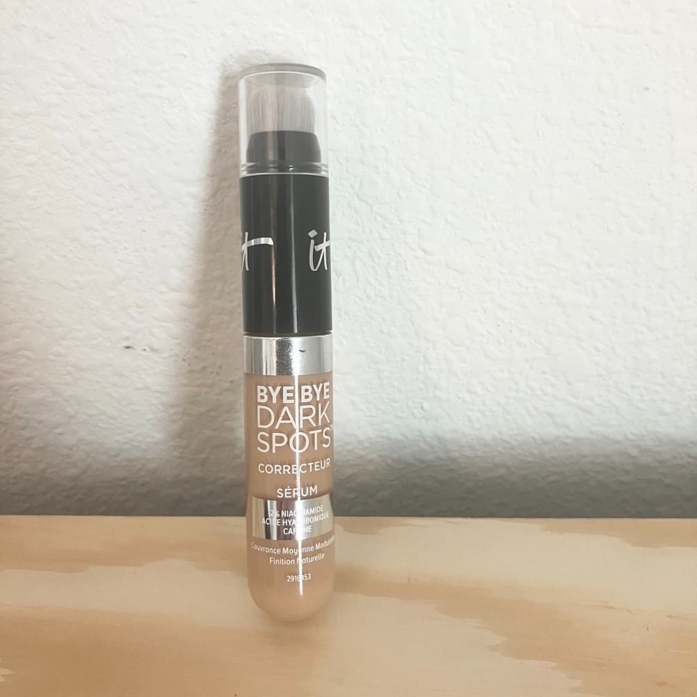 IT Cosmetics BYE BYE DARK SPOTS Concealer + Serum Buildable LIGHT WARM 23 New